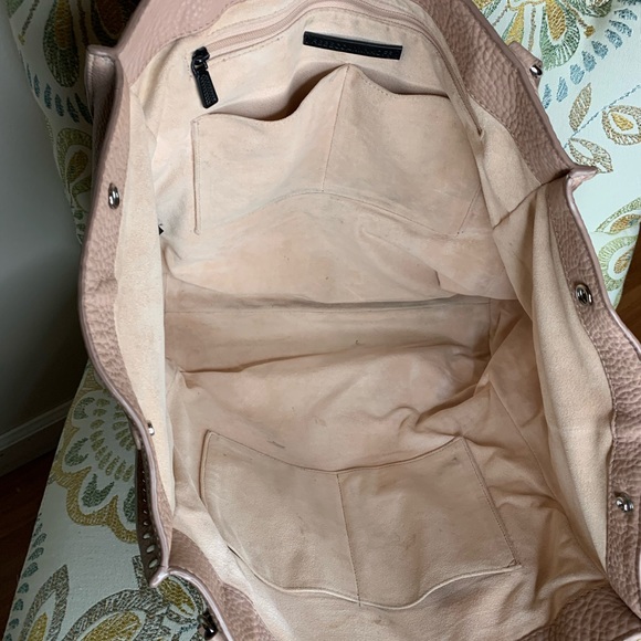 Rebecca Minkoff Large Beige Studded Tote Bag - Picture 7 of 7